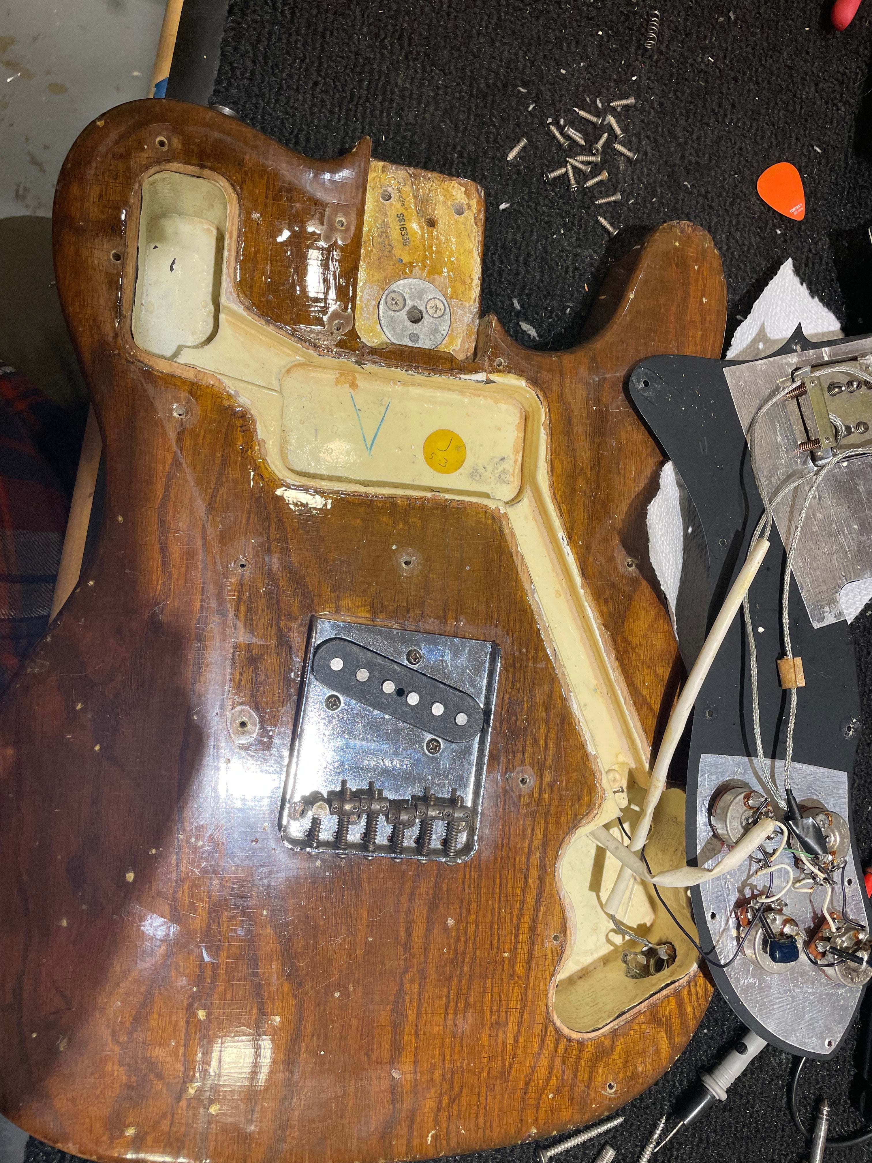 Fender Telecaster Custom Mocha 1978 Electric Guitars / Solid Body