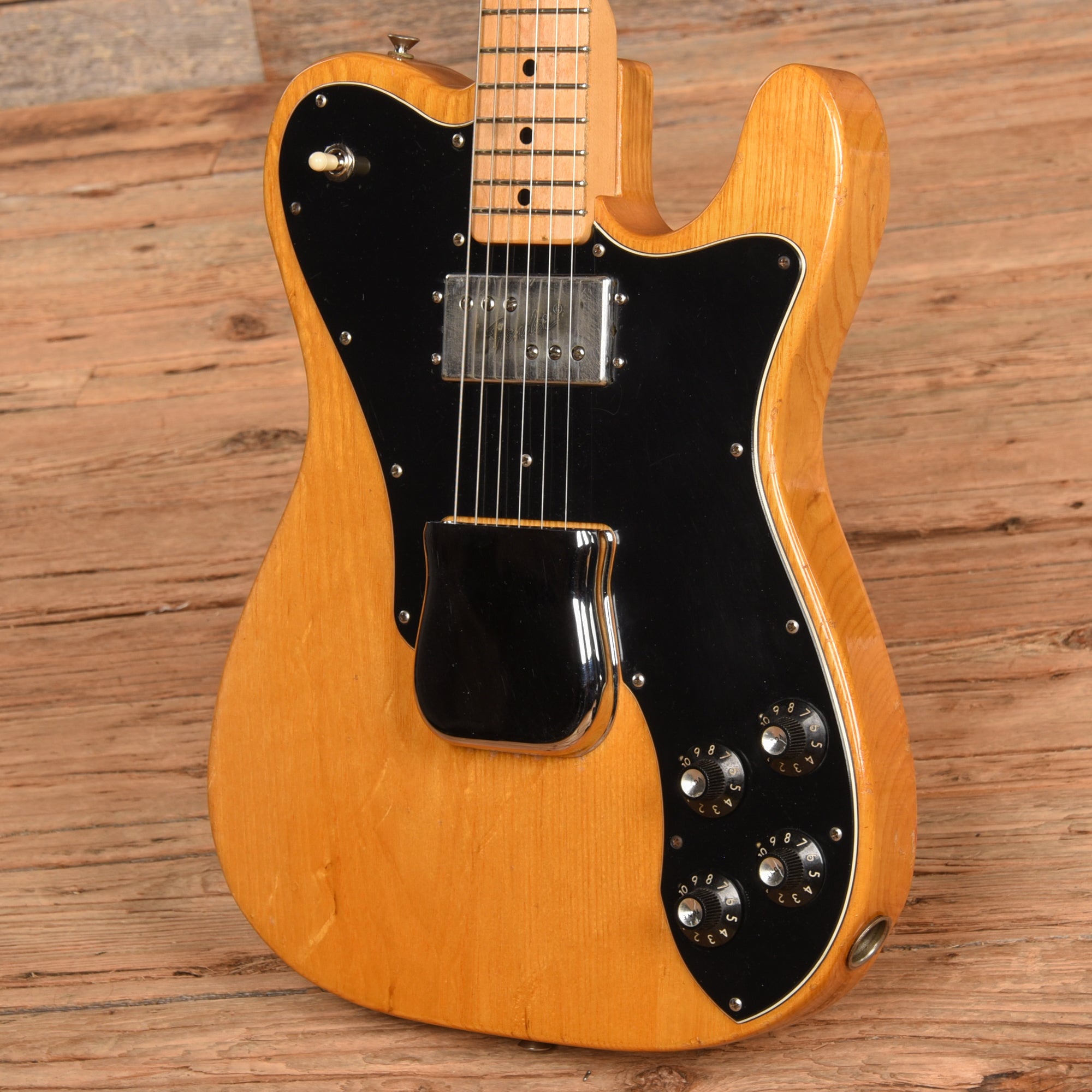 Fender Telecaster Custom Natural 1973 Electric Guitars / Solid Body