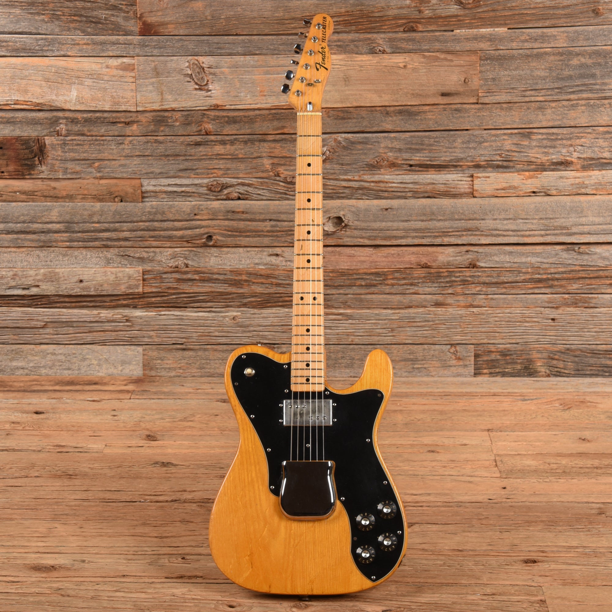 Fender Telecaster Custom Natural 1973 Electric Guitars / Solid Body