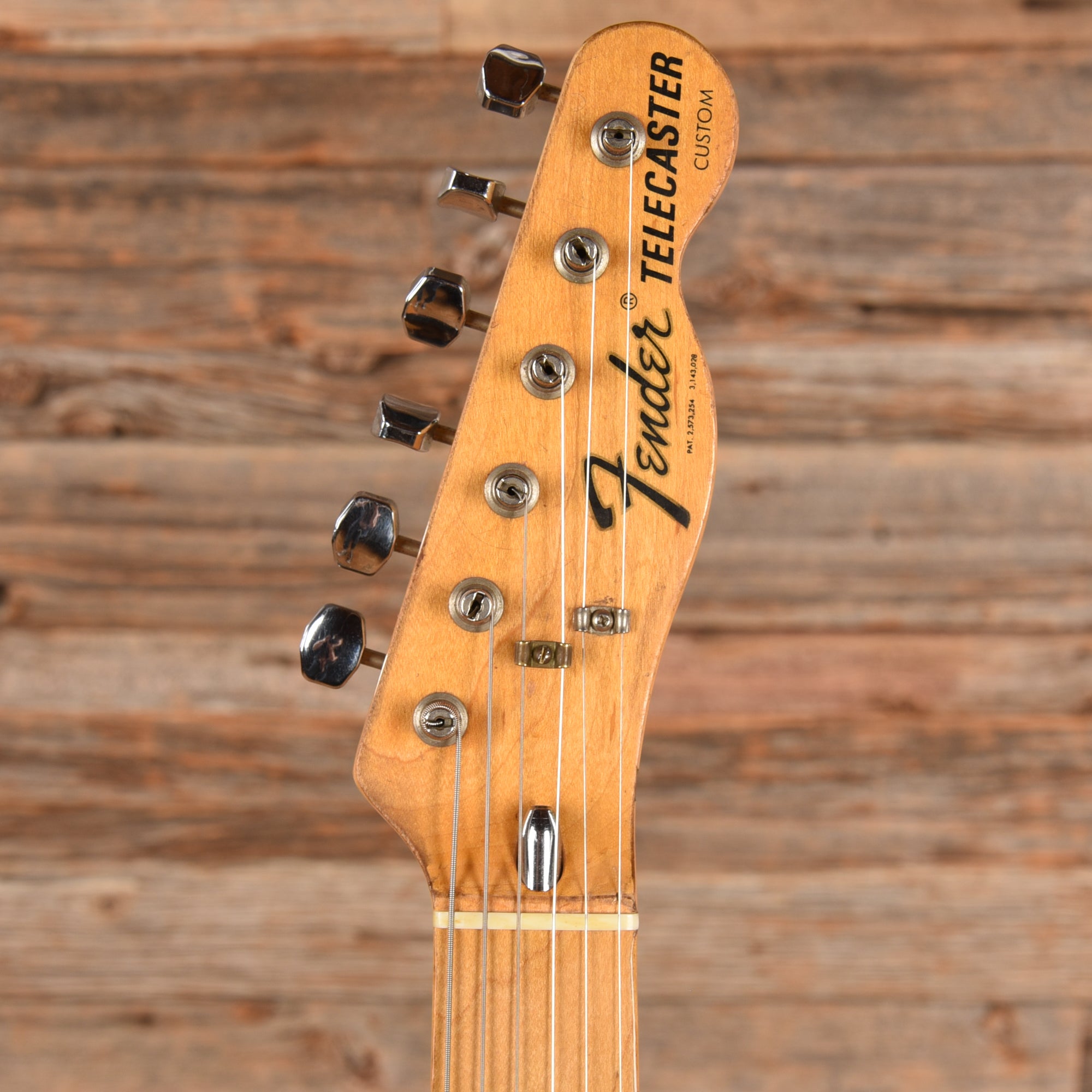 Fender Telecaster Custom Natural 1973 Electric Guitars / Solid Body