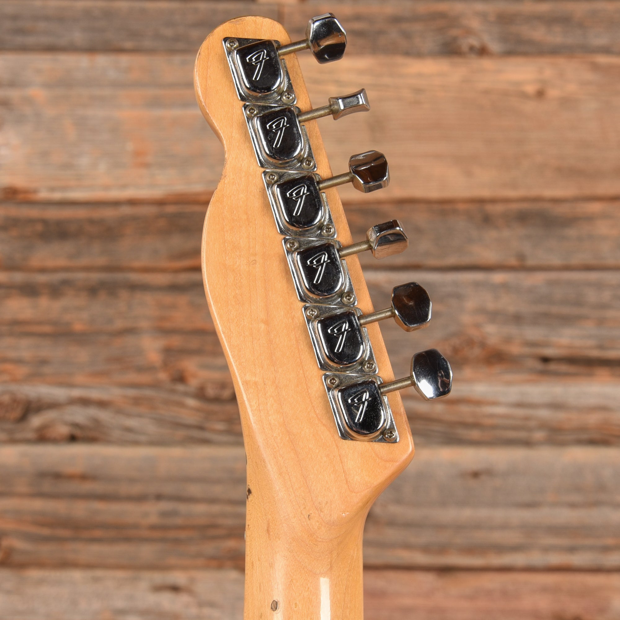 Fender Telecaster Custom Natural 1973 Electric Guitars / Solid Body
