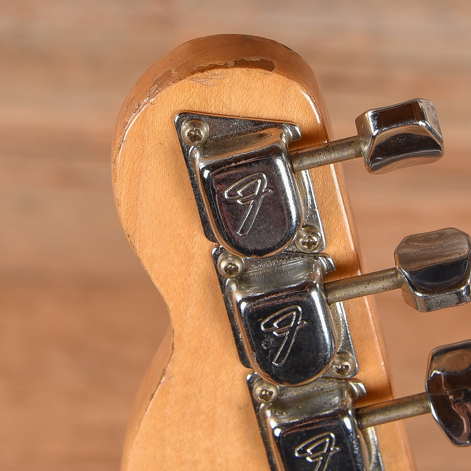 Fender Telecaster Custom Natural 1973 Electric Guitars / Solid Body
