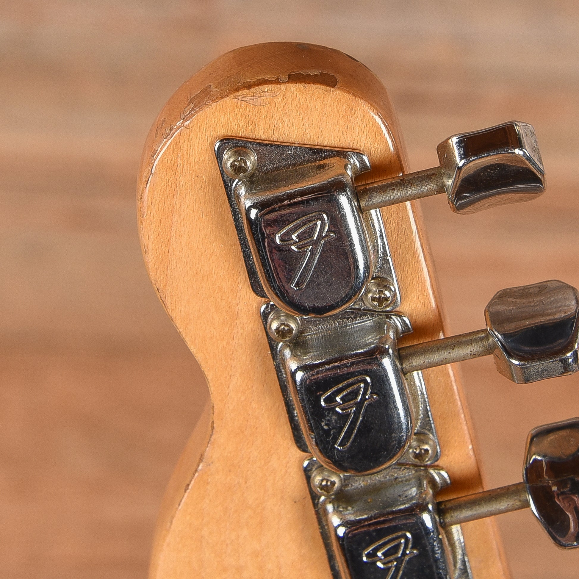 Fender Telecaster Custom Natural 1973 Electric Guitars / Solid Body