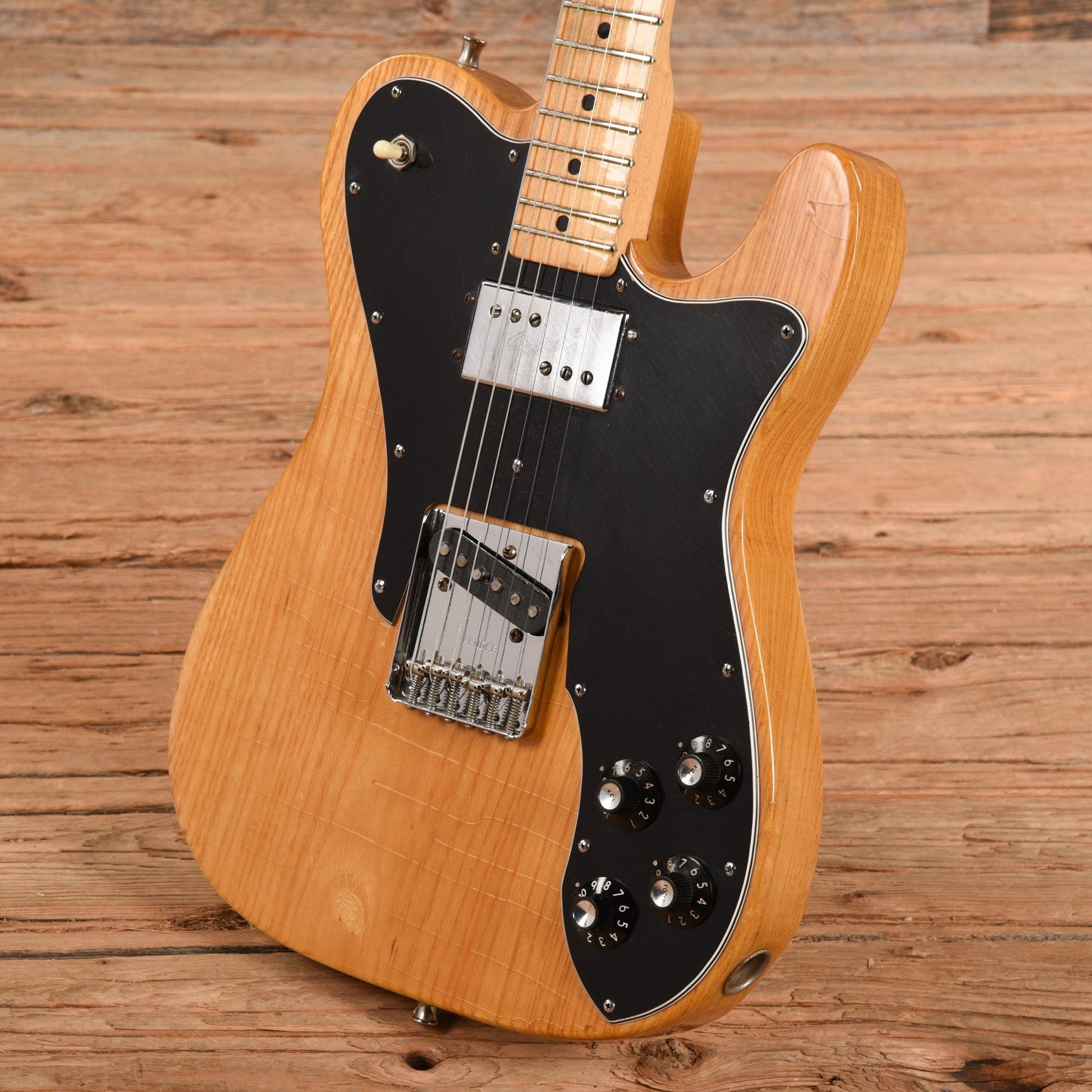 Fender Telecaster Custom Natural 1977 Electric Guitars / Solid Body