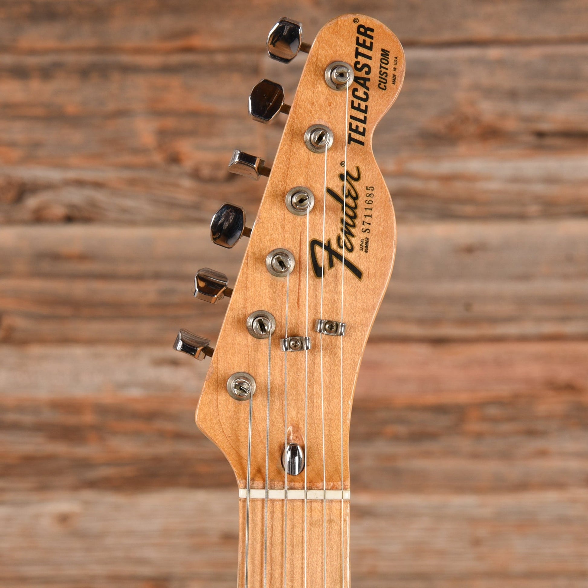 Fender Telecaster Custom Natural 1977 Electric Guitars / Solid Body