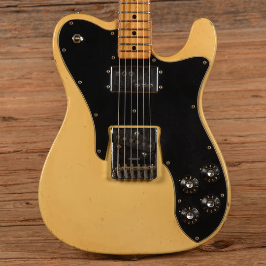 Fender Telecaster Custom Olympic White 1976 Electric Guitars / Solid Body