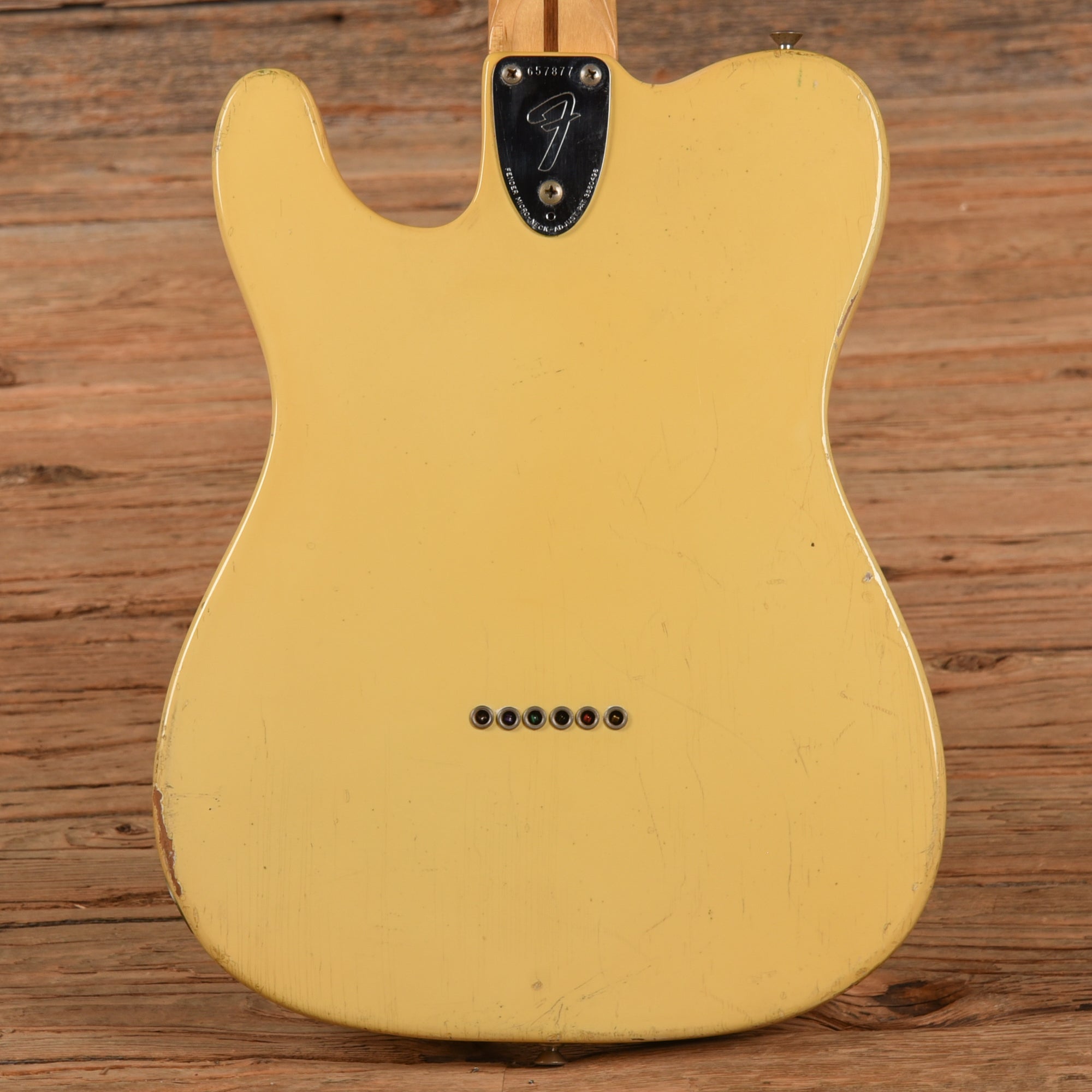 Fender Telecaster Custom Olympic White 1976 Electric Guitars / Solid Body