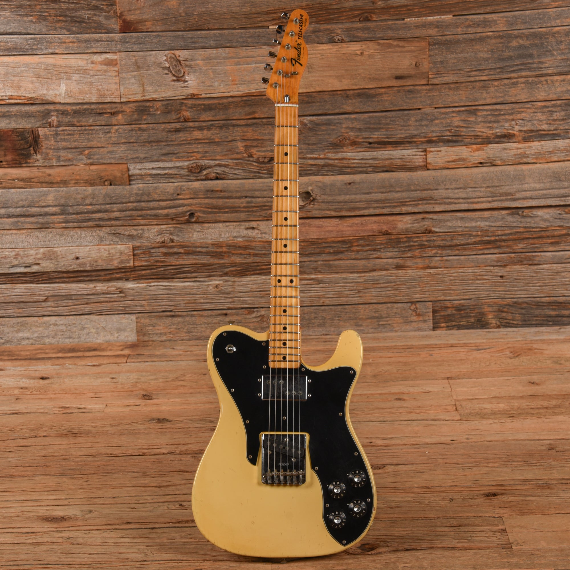 Fender Telecaster Custom Olympic White 1976 Electric Guitars / Solid Body
