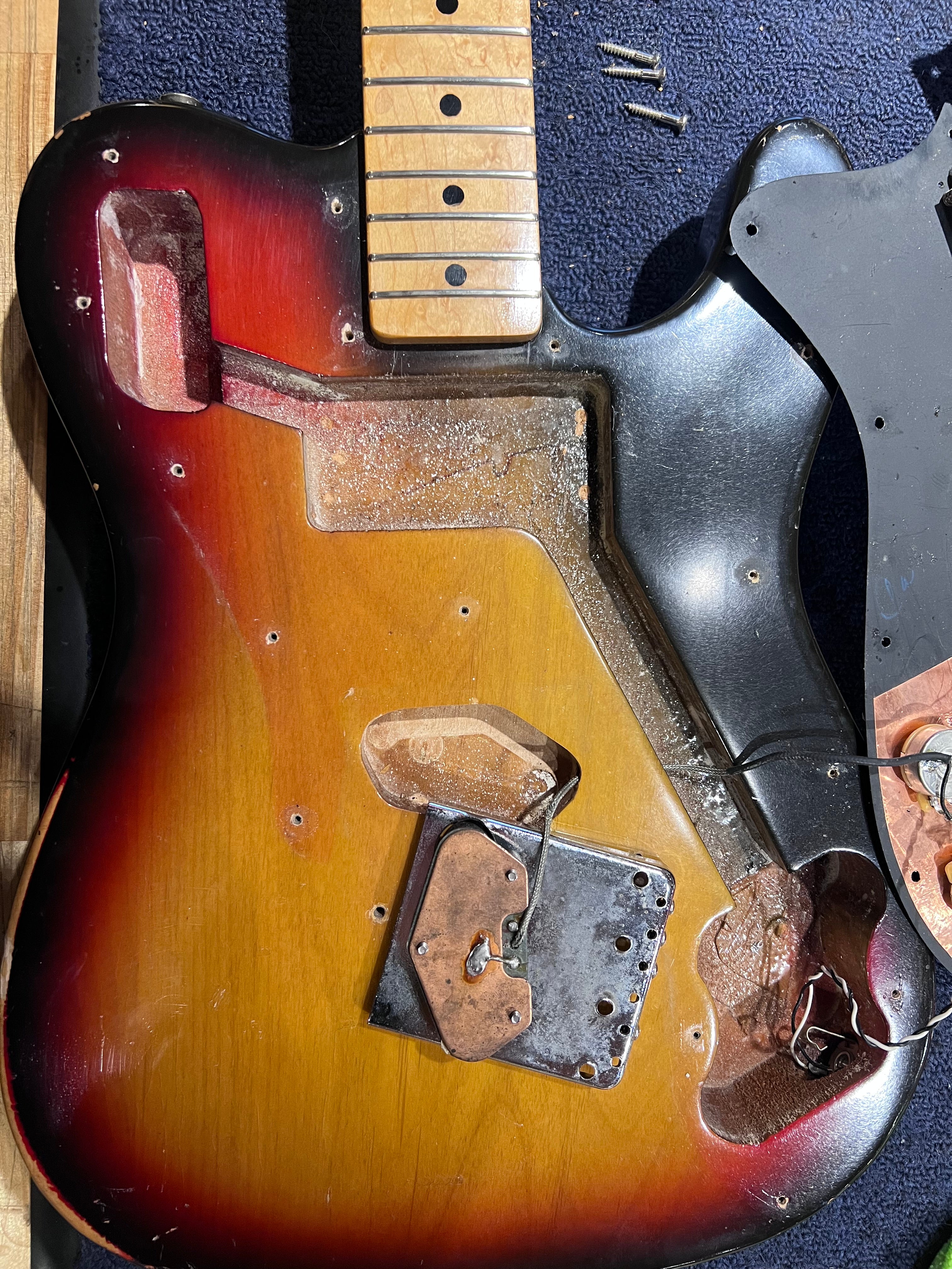 Fender Telecaster Custom Sunburats 1974 Electric Guitars / Solid Body