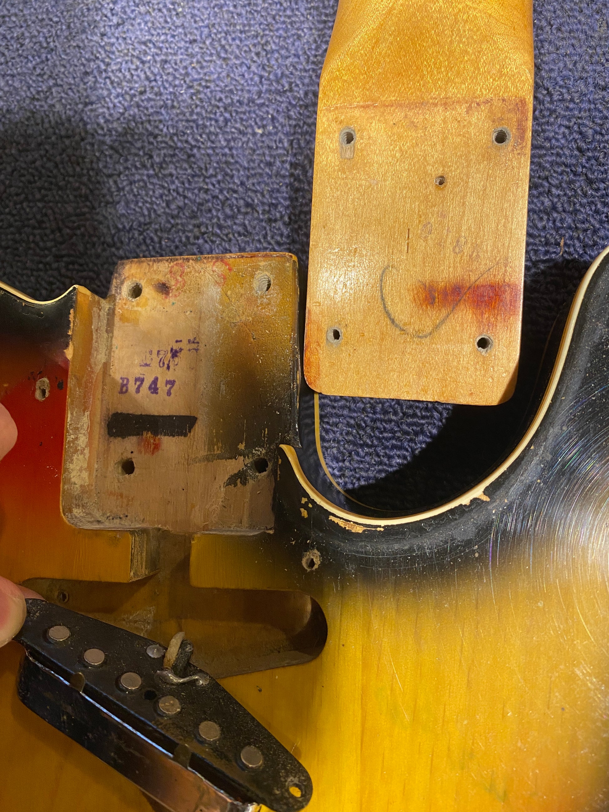Fender Telecaster Custom Sunburst 1968 Electric Guitars / Solid Body