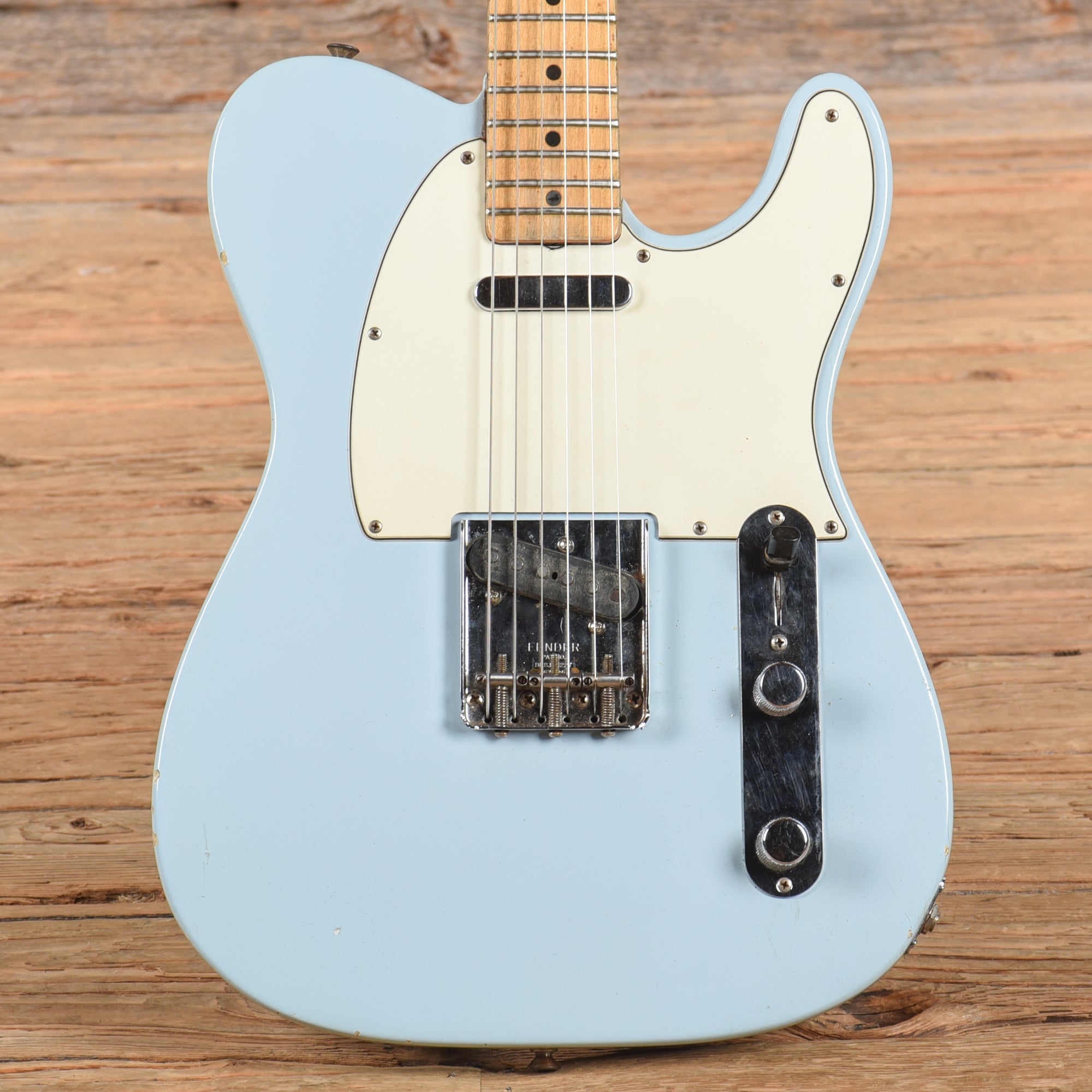 Fender Telecaster Daphne Blue Refin 1968 Electric Guitars / Solid Body