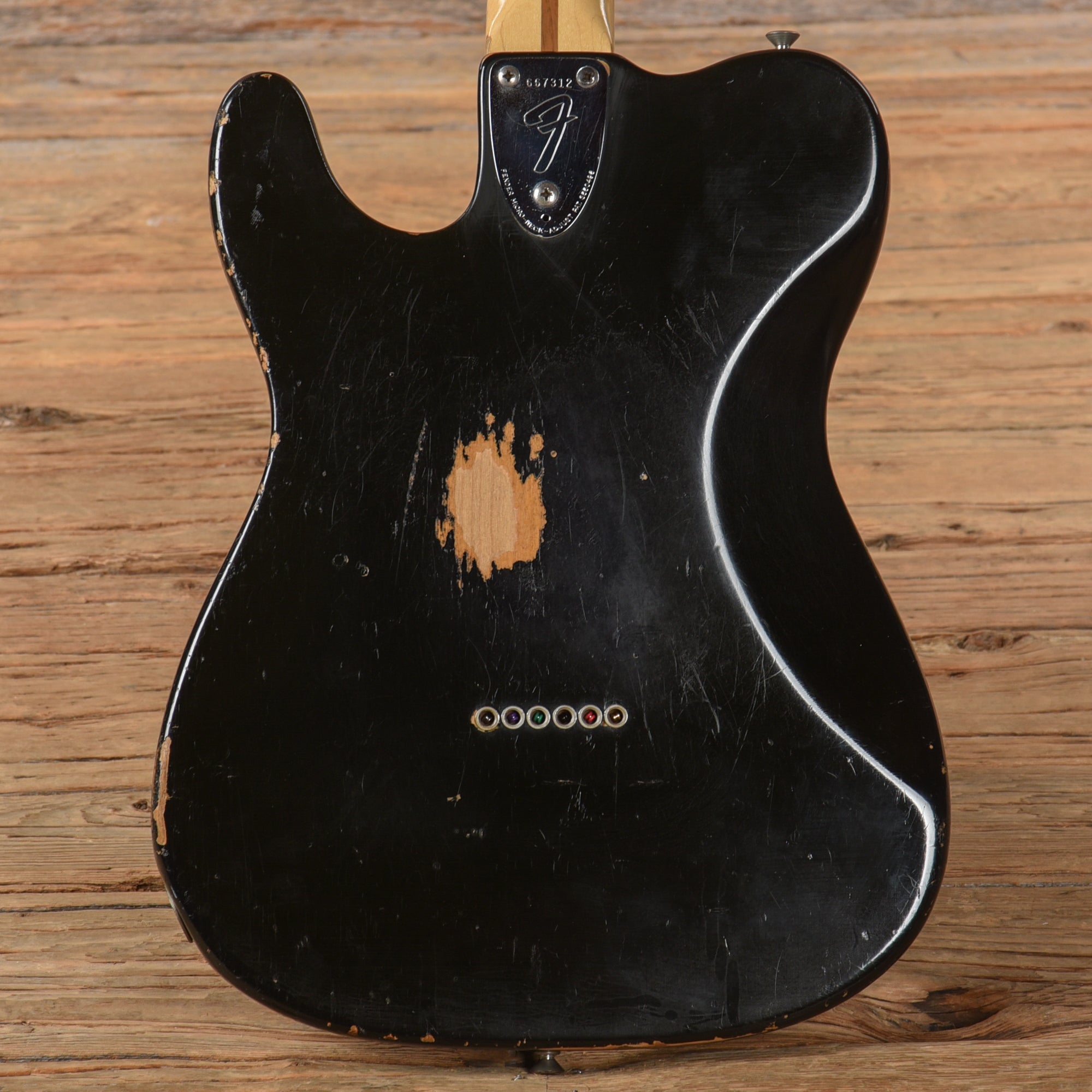 Fender Telecaster Deluxe Black 1975 Electric Guitars / Solid Body