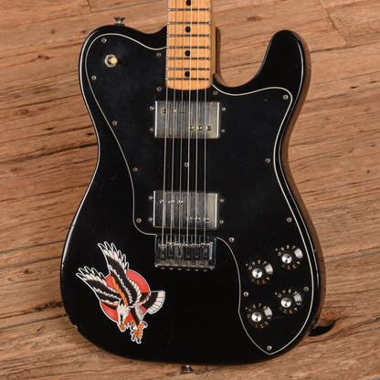 Fender Telecaster Deluxe Black 1975 Electric Guitars / Solid Body