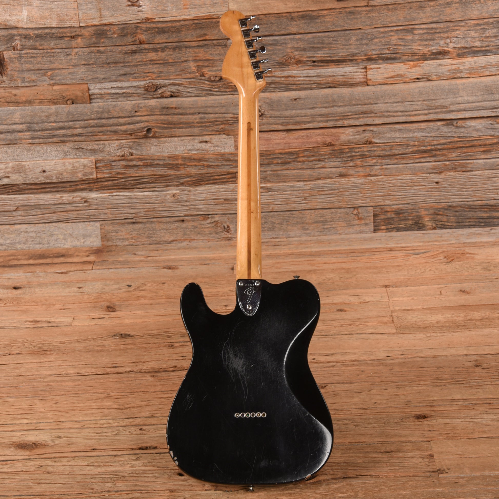 Fender Telecaster Deluxe Black 1975 Electric Guitars / Solid Body