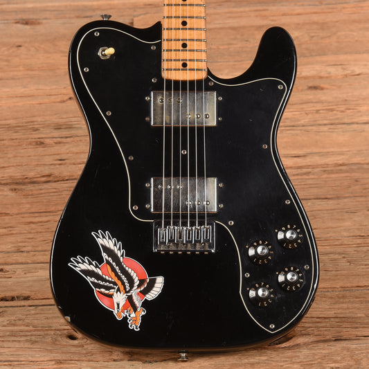 Fender Telecaster Deluxe Black 1975 Electric Guitars / Solid Body