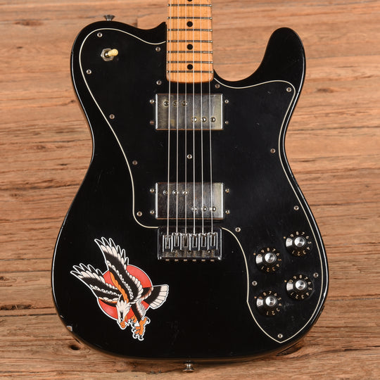 Fender Telecaster Deluxe Black 1975 Electric Guitars / Solid Body