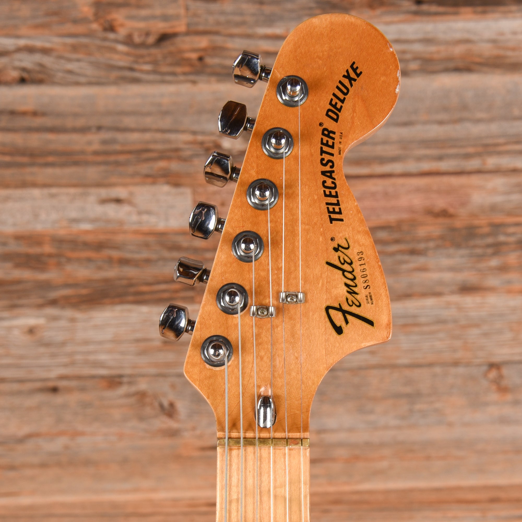 Fender Telecaster Deluxe Black 1978 Electric Guitars / Solid Body