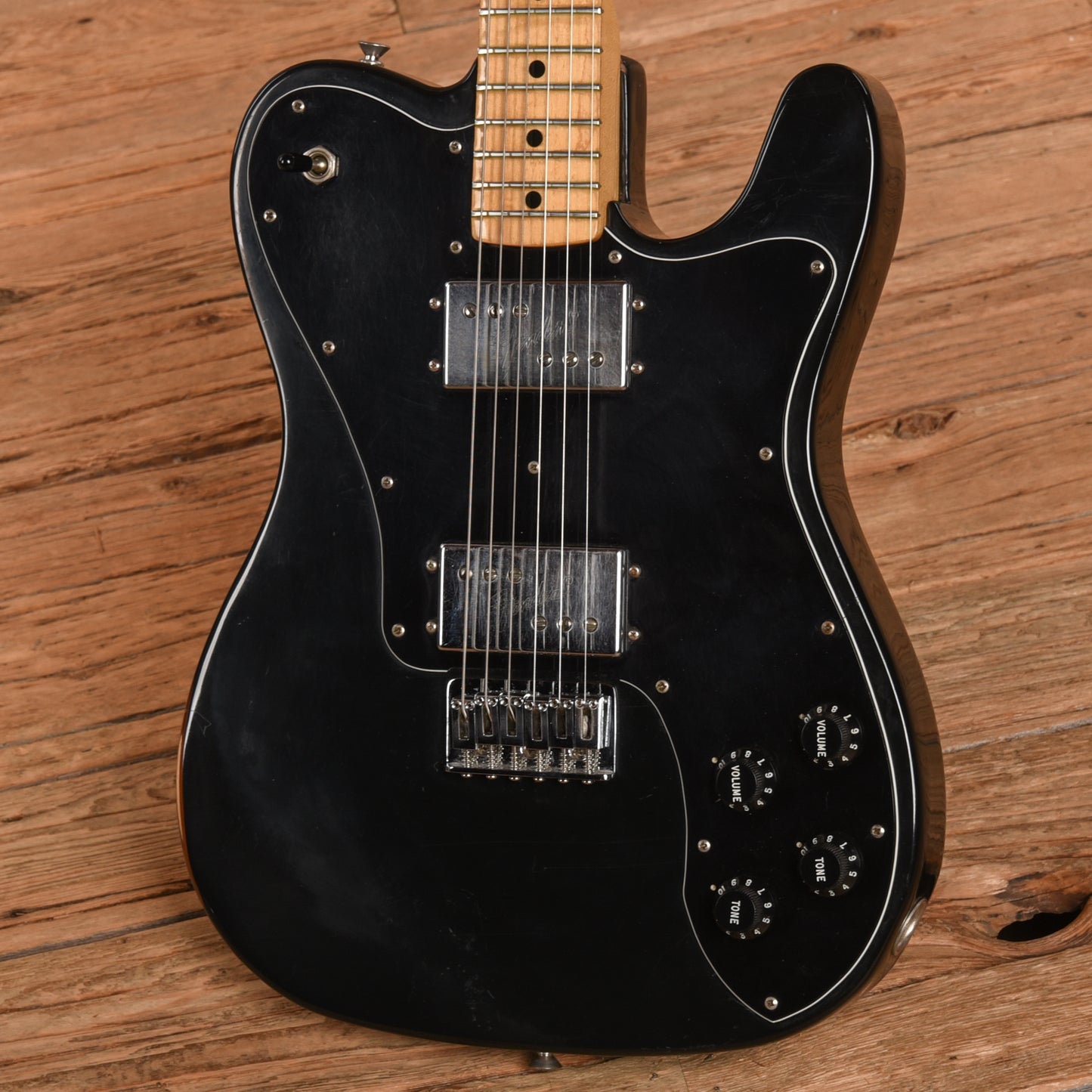 Fender Telecaster Deluxe Black 1978 Electric Guitars / Solid Body
