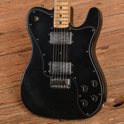 Fender Telecaster Deluxe Black 1978 Electric Guitars / Solid Body