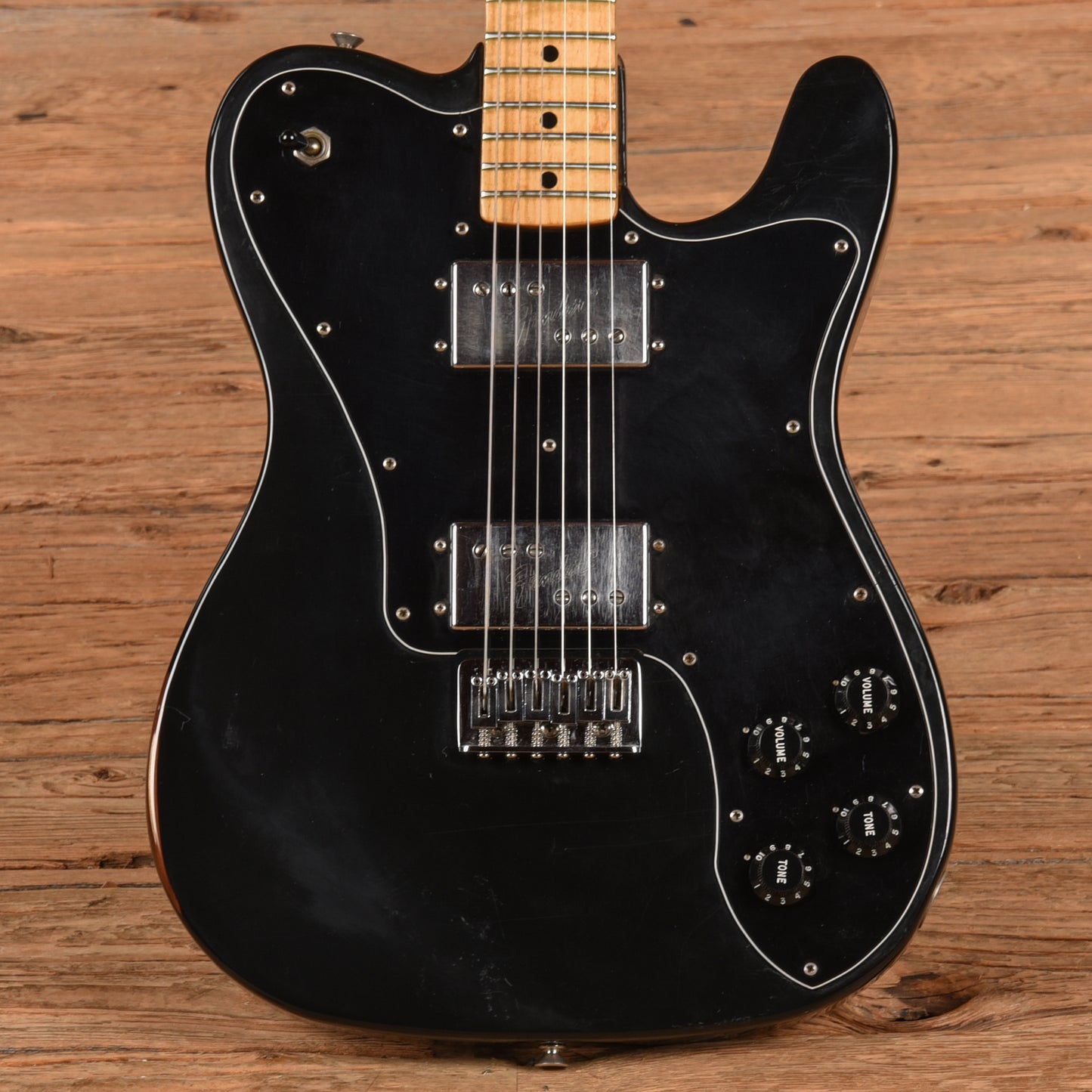Fender Telecaster Deluxe Black 1978 Electric Guitars / Solid Body