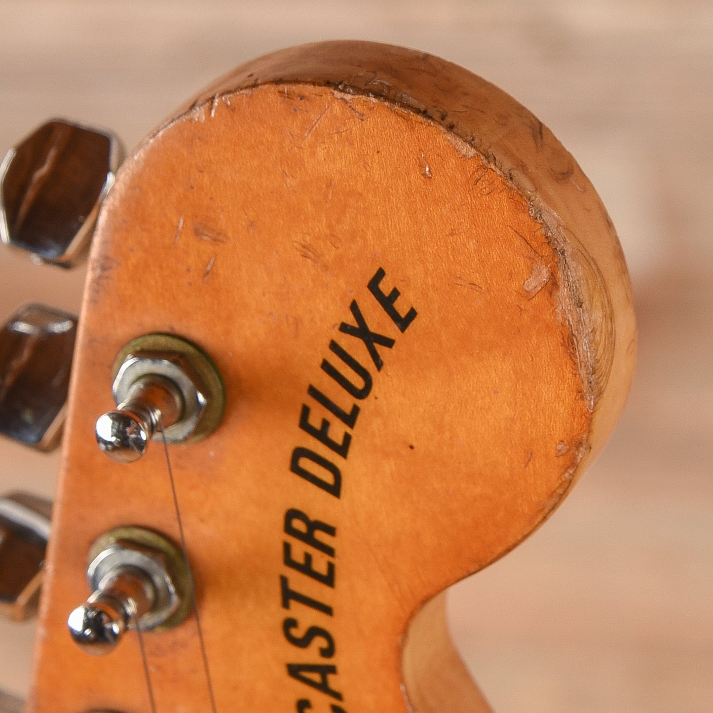 Fender Telecaster Deluxe Natural 1974 Electric Guitars / Solid Body