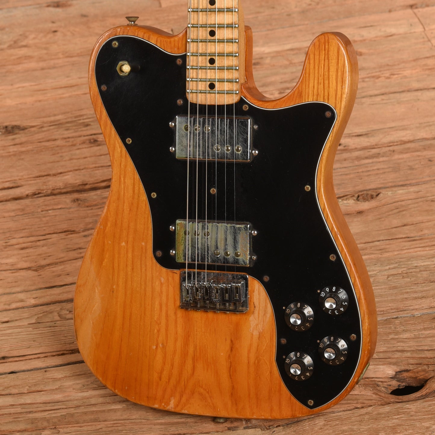 Fender Telecaster Deluxe Natural 1974 Electric Guitars / Solid Body