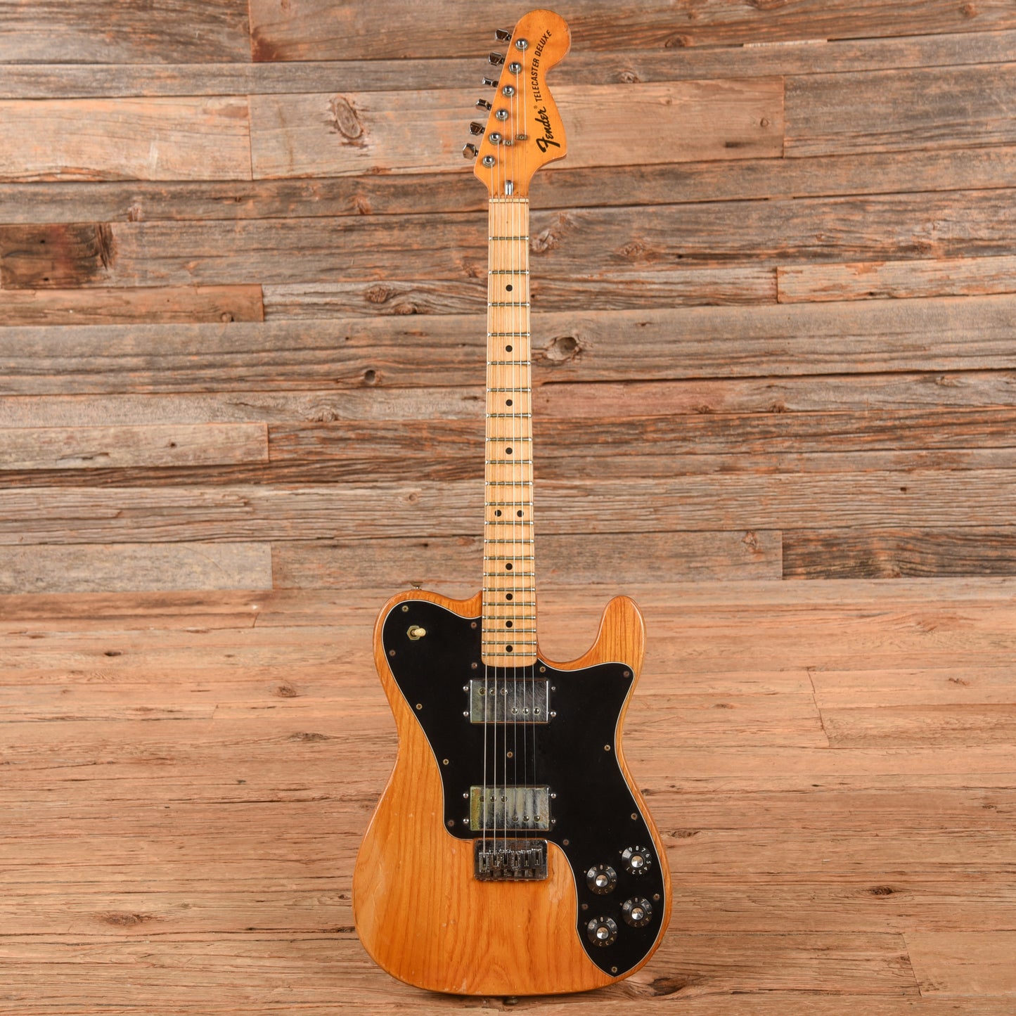 Fender Telecaster Deluxe Natural 1974 Electric Guitars / Solid Body