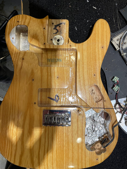 Fender Telecaster Deluxe Natural 1974 Electric Guitars / Solid Body