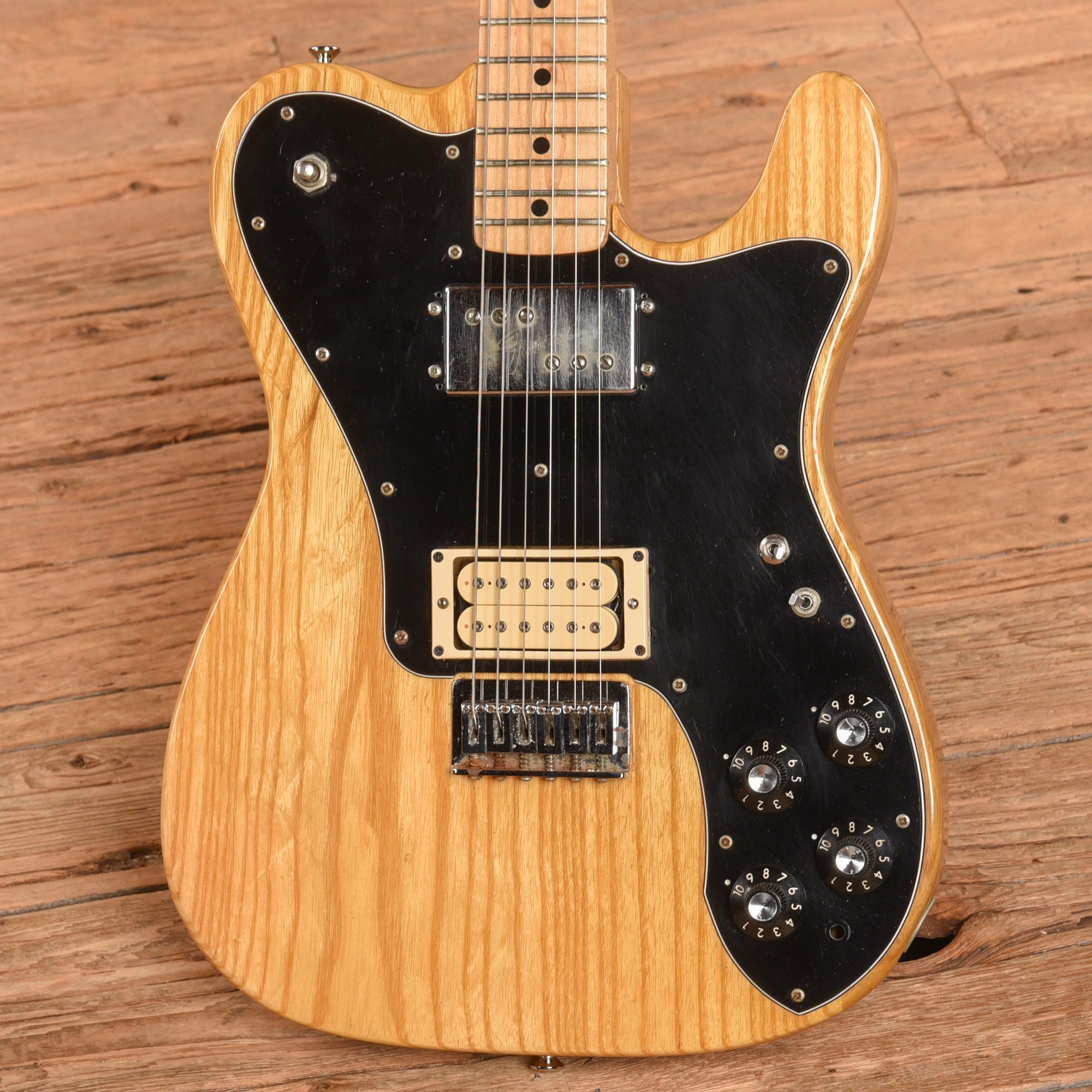 Fender Telecaster Deluxe Natural 1974 Electric Guitars / Solid Body