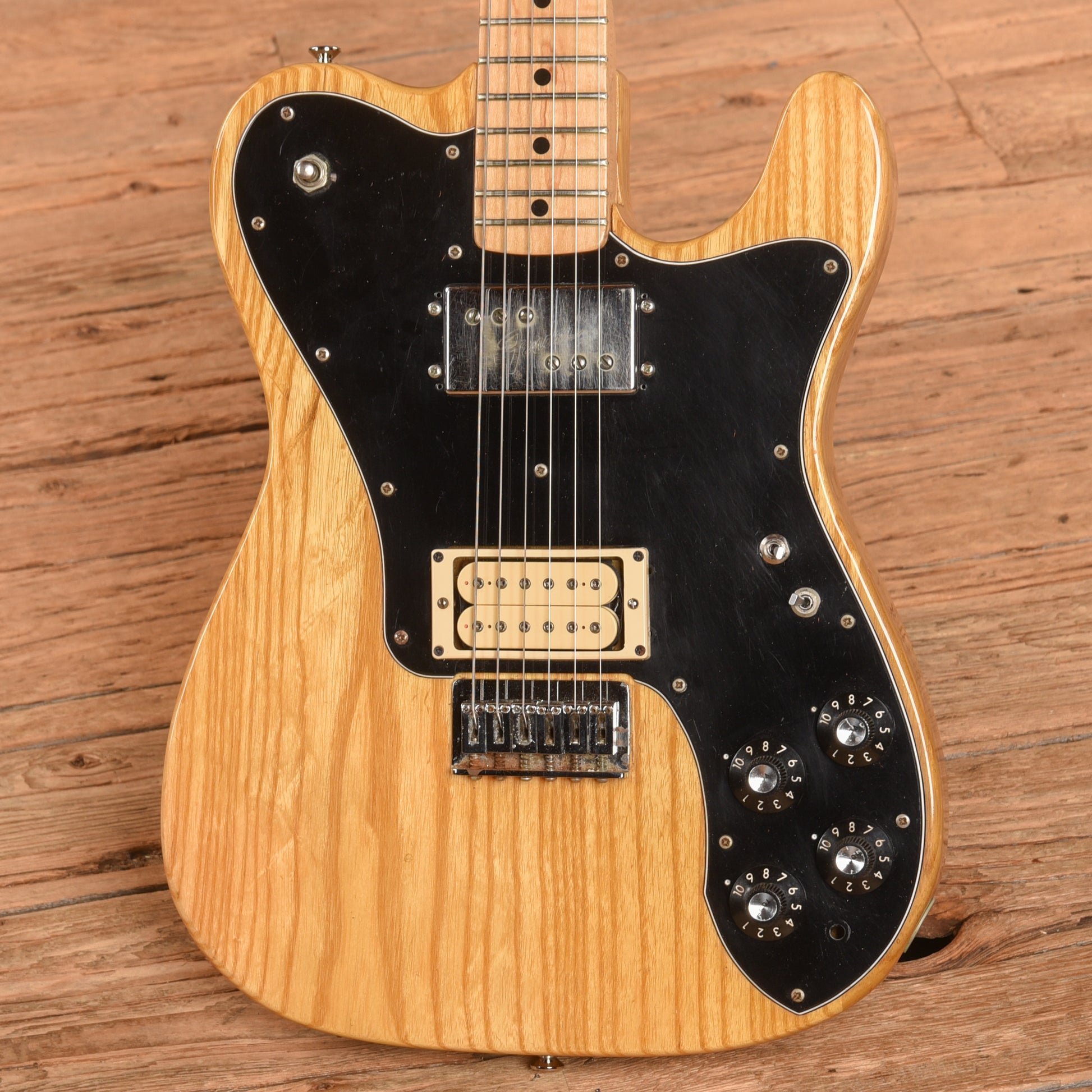 Fender Telecaster Deluxe Natural 1974 Electric Guitars / Solid Body