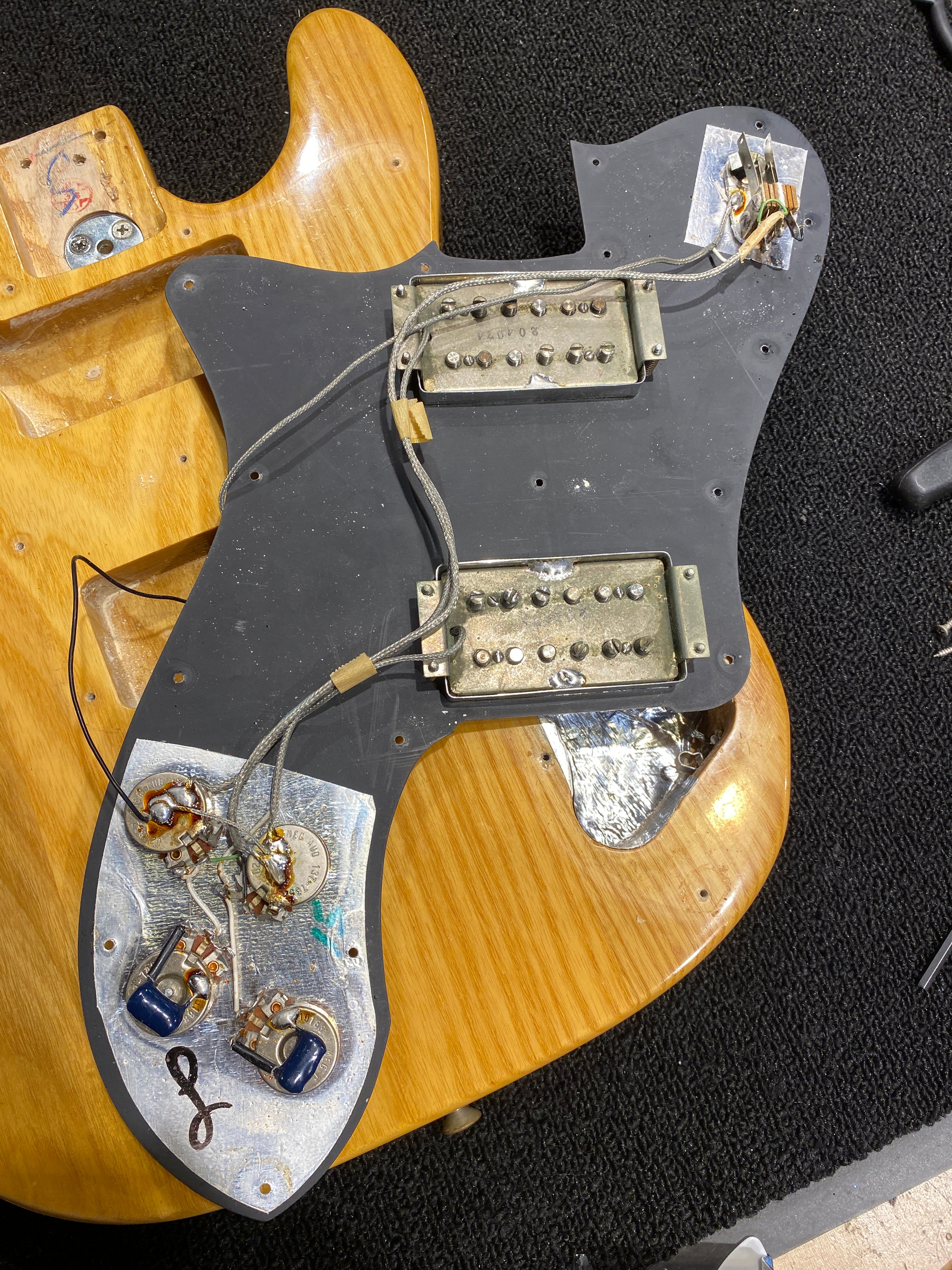 Fender Telecaster Deluxe Natural 1974 Electric Guitars / Solid Body