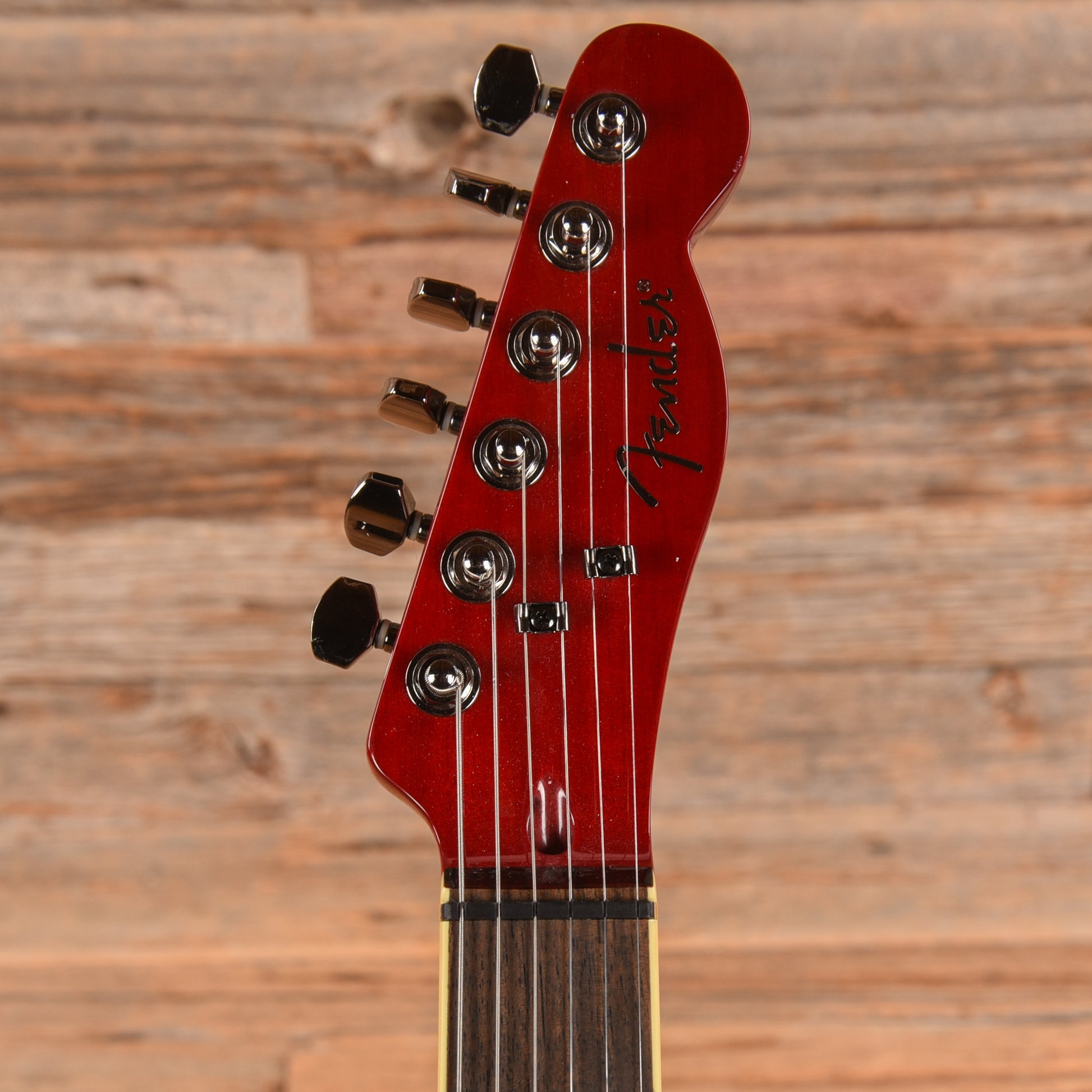 Fender Telecaster FMT HH Crimson Red Transparent Electric Guitars / Solid Body