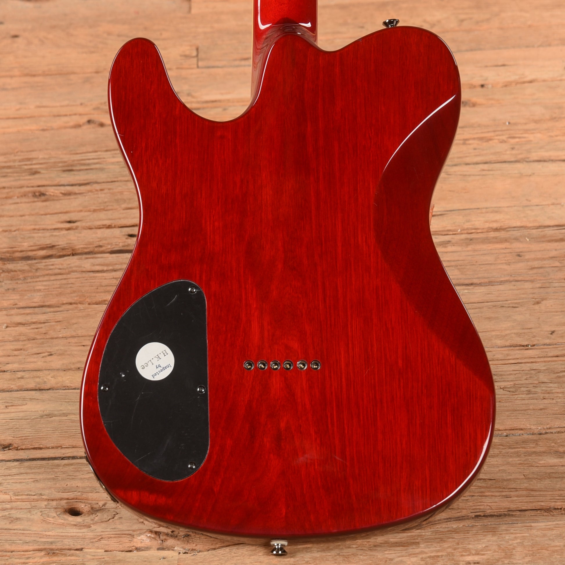 Fender Telecaster FMT HH Crimson Red Transparent Electric Guitars / Solid Body