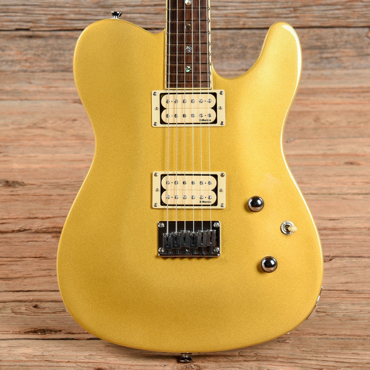 Fender Telecaster HH Archtop MIK Gold 2004 Electric Guitars / Solid Body