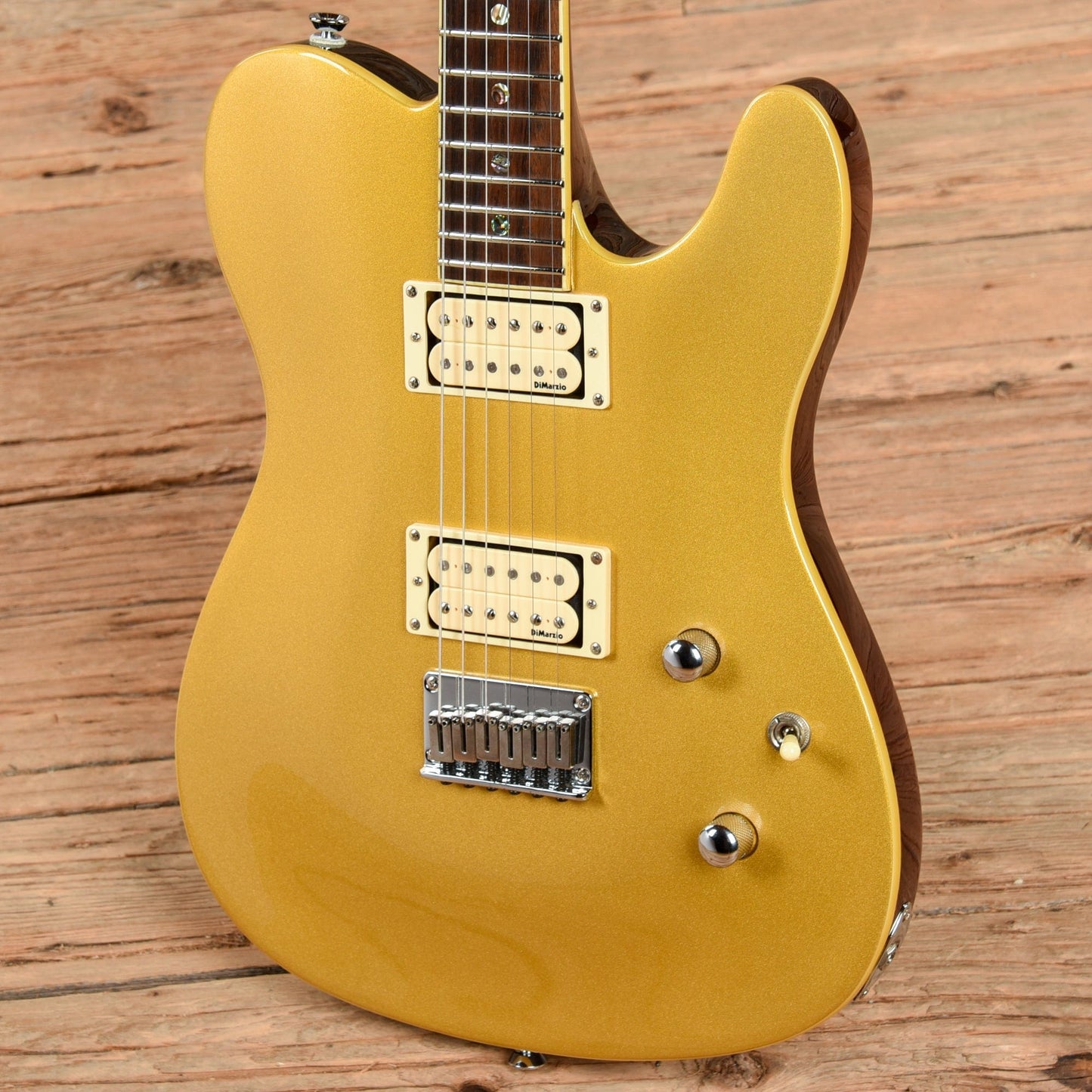 Fender Telecaster HH Archtop MIK Gold 2004 Electric Guitars / Solid Body