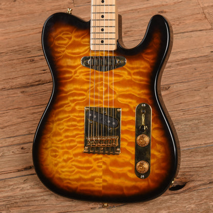 Fender Telecaster MIJ Neck with Unknown Body Sunburst Electric Guitars / Solid Body