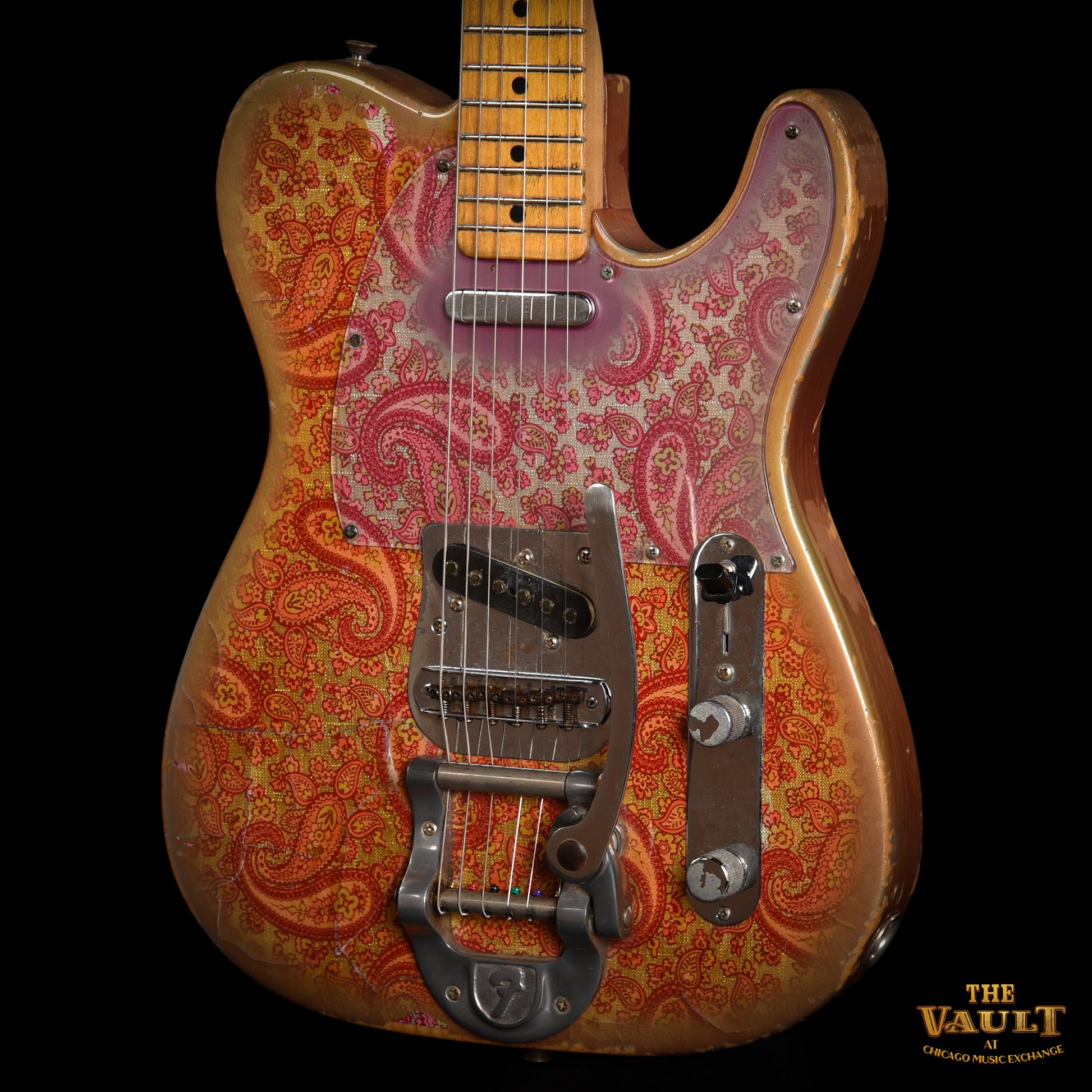 Fender Telecaster Paisley 1969 Electric Guitars / Solid Body