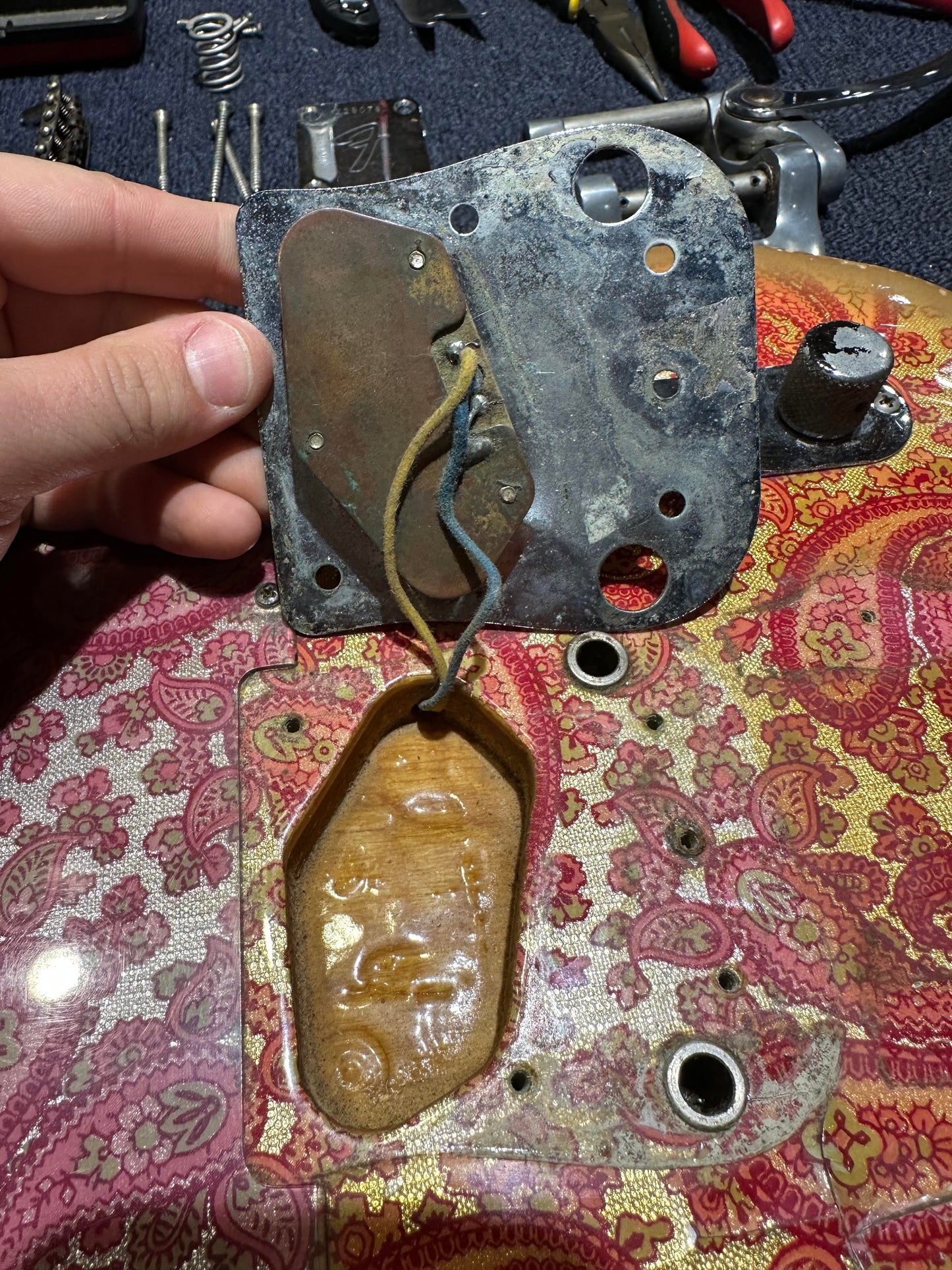 Fender Telecaster Paisley 1969 Electric Guitars / Solid Body