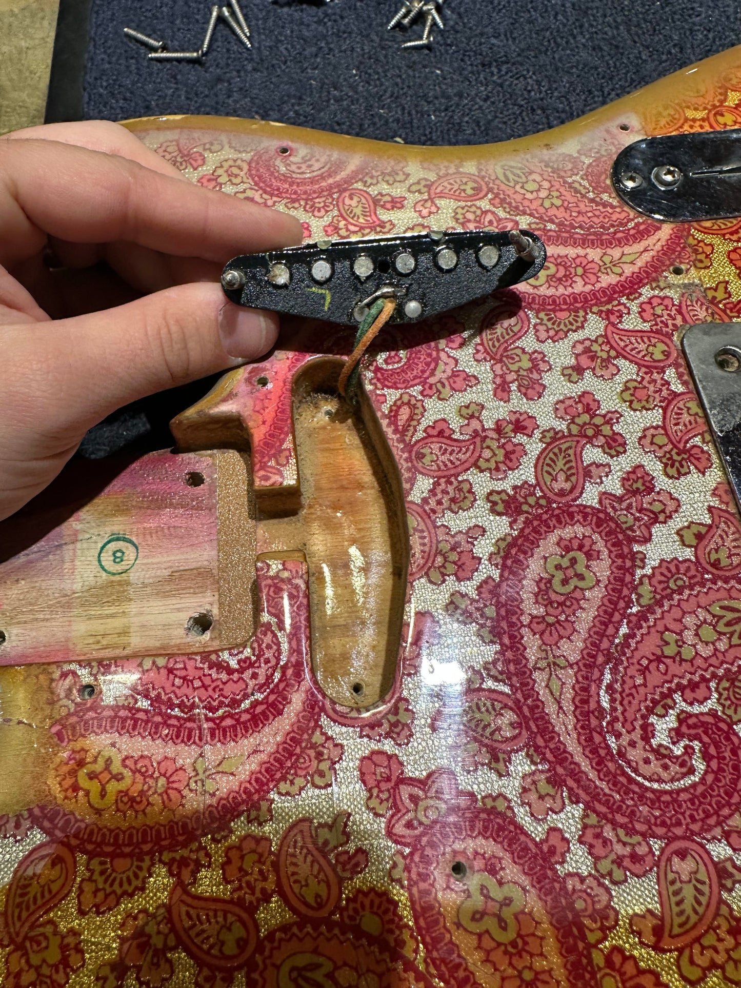Fender Telecaster Paisley 1969 Electric Guitars / Solid Body