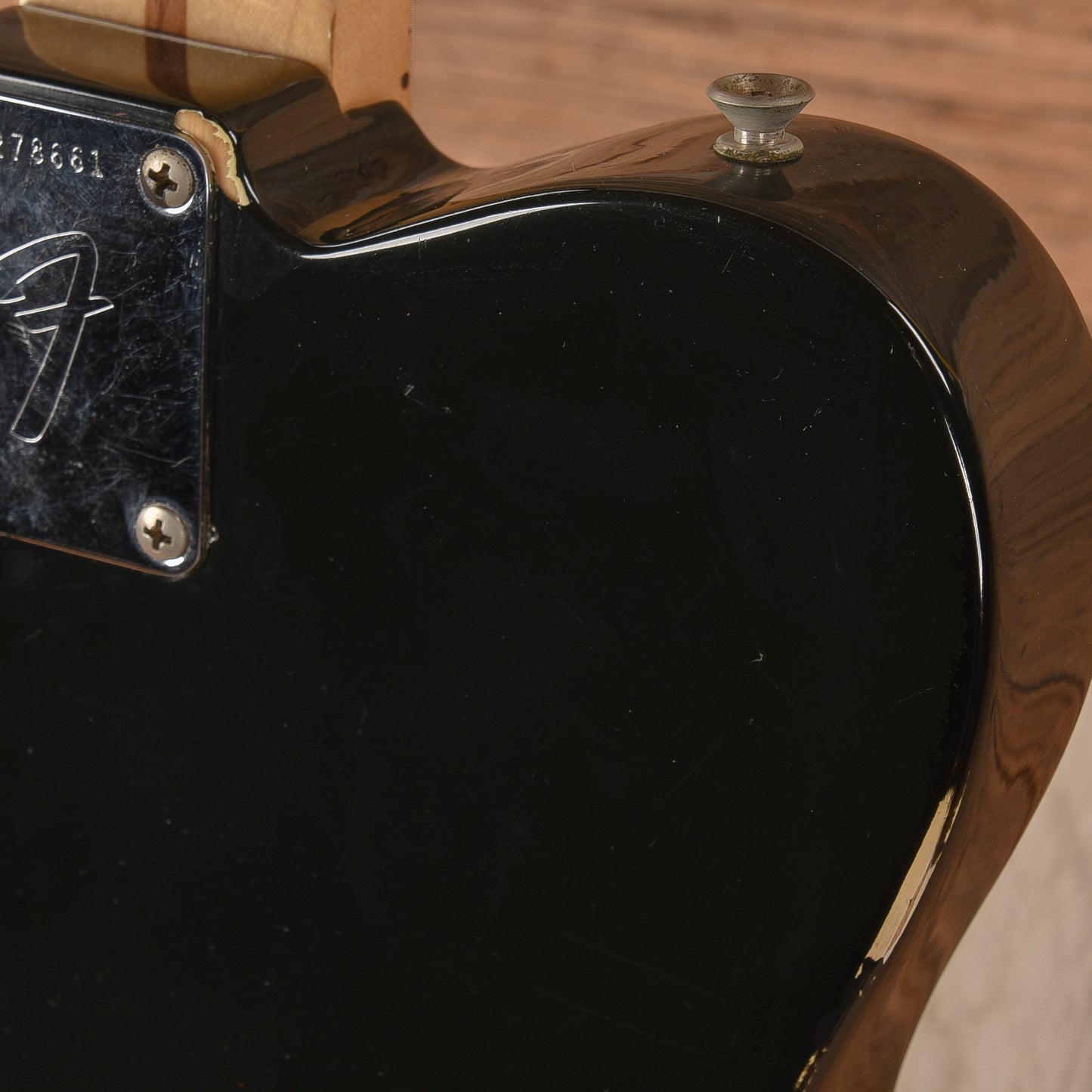 Fender Telecaster w/ Bigsby Black 1969 - Dave Amato of REO Speedwagon Electric Guitars / Solid Body