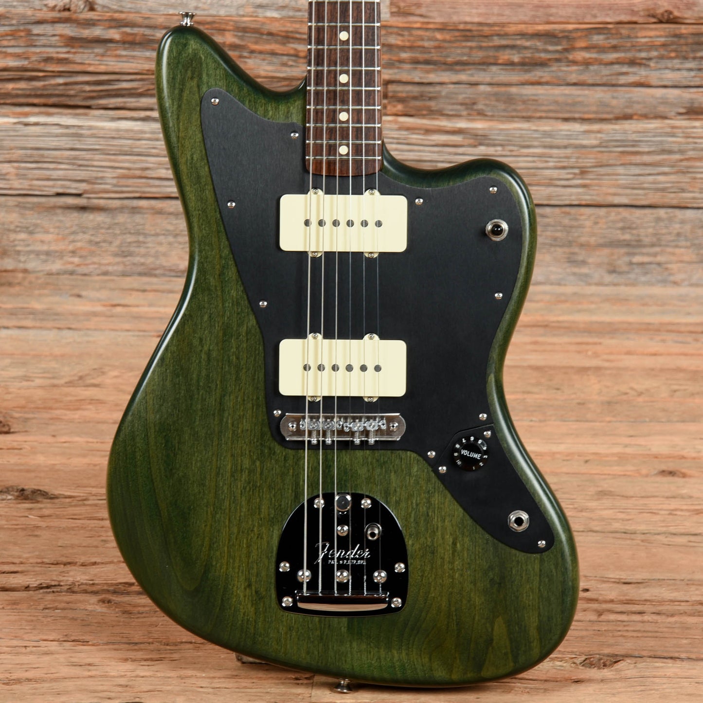 Fender Thurston Moore Signature Jazzmaster Forest Green Transparent 2009 Electric Guitars / Solid Body