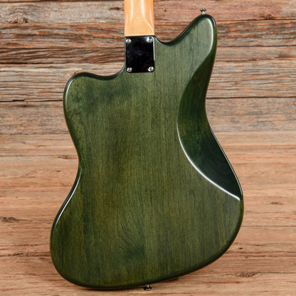 Fender Thurston Moore Signature Jazzmaster Forest Green Transparent 2009 Electric Guitars / Solid Body