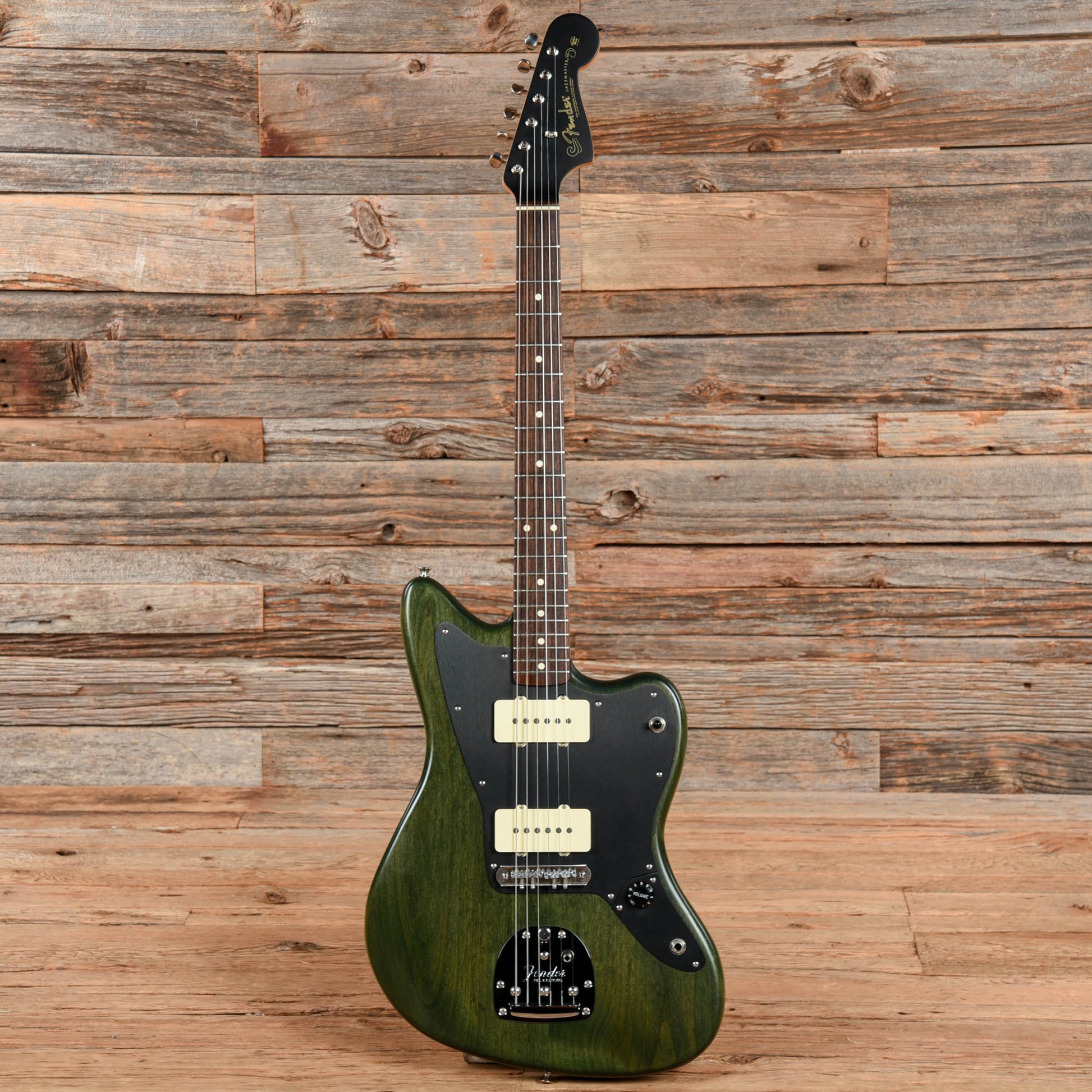 Fender Thurston Moore Signature Jazzmaster Forest Green Transparent 2009 Electric Guitars / Solid Body