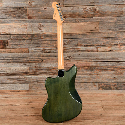 Fender Thurston Moore Signature Jazzmaster Forest Green Transparent 2009 Electric Guitars / Solid Body
