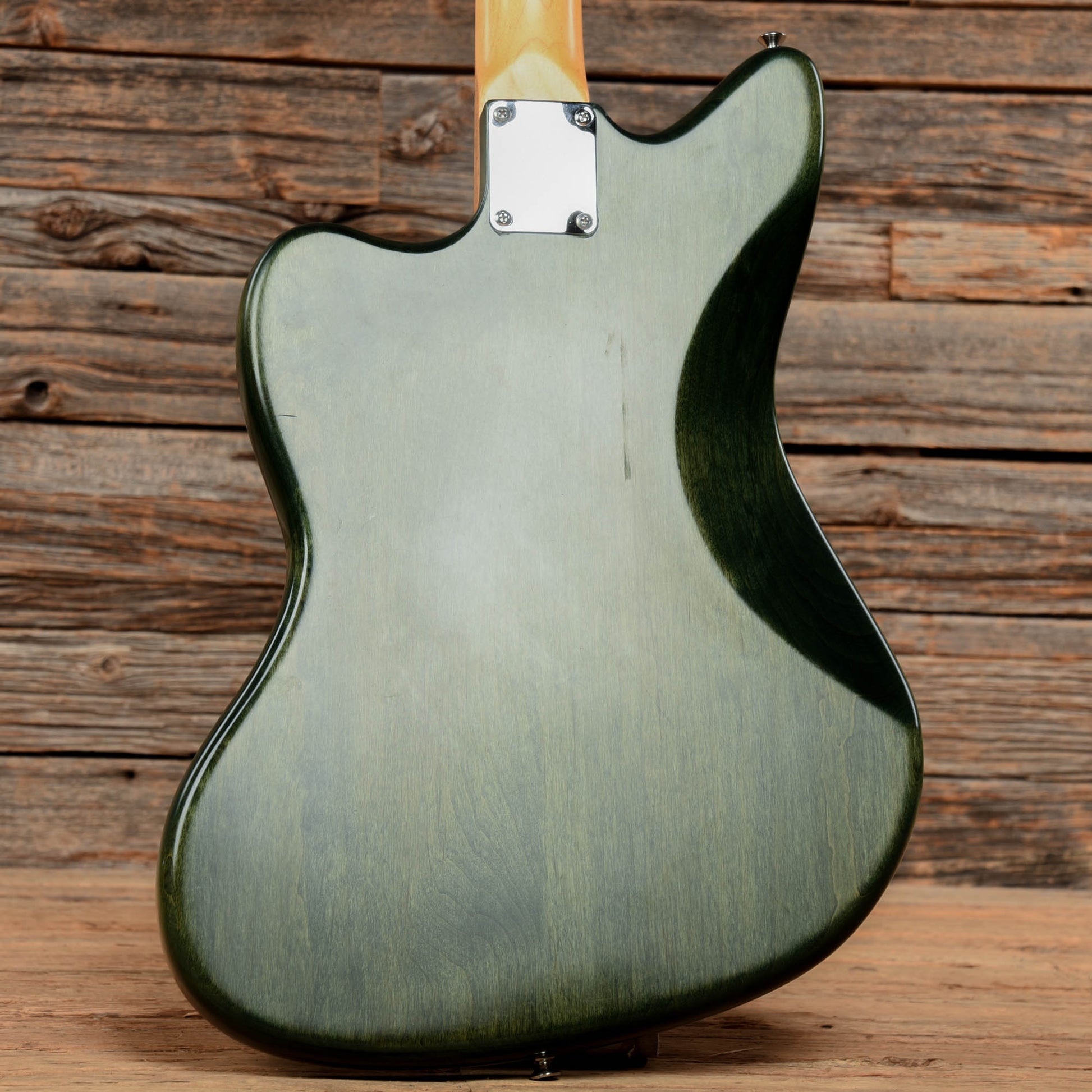 Fender Thurston Moore Signature Jazzmaster Forest Green Transparent 2009 Electric Guitars / Solid Body