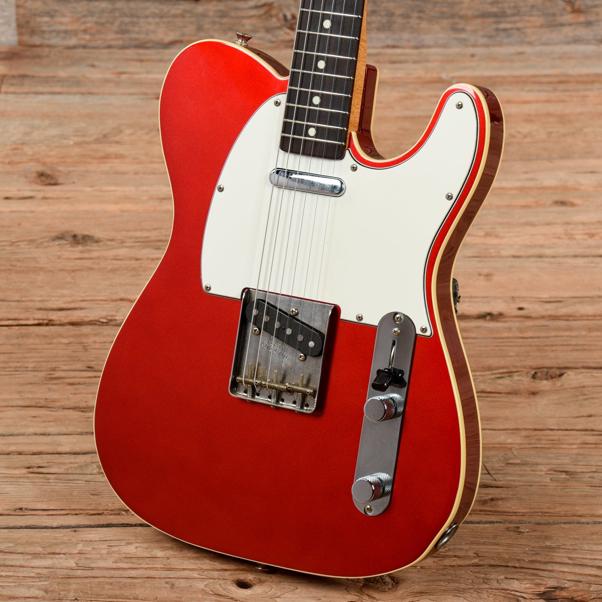 Fender TL-62 Telecaster Custom Reissue Candy Apple Red 1986 Electric Guitars / Solid Body