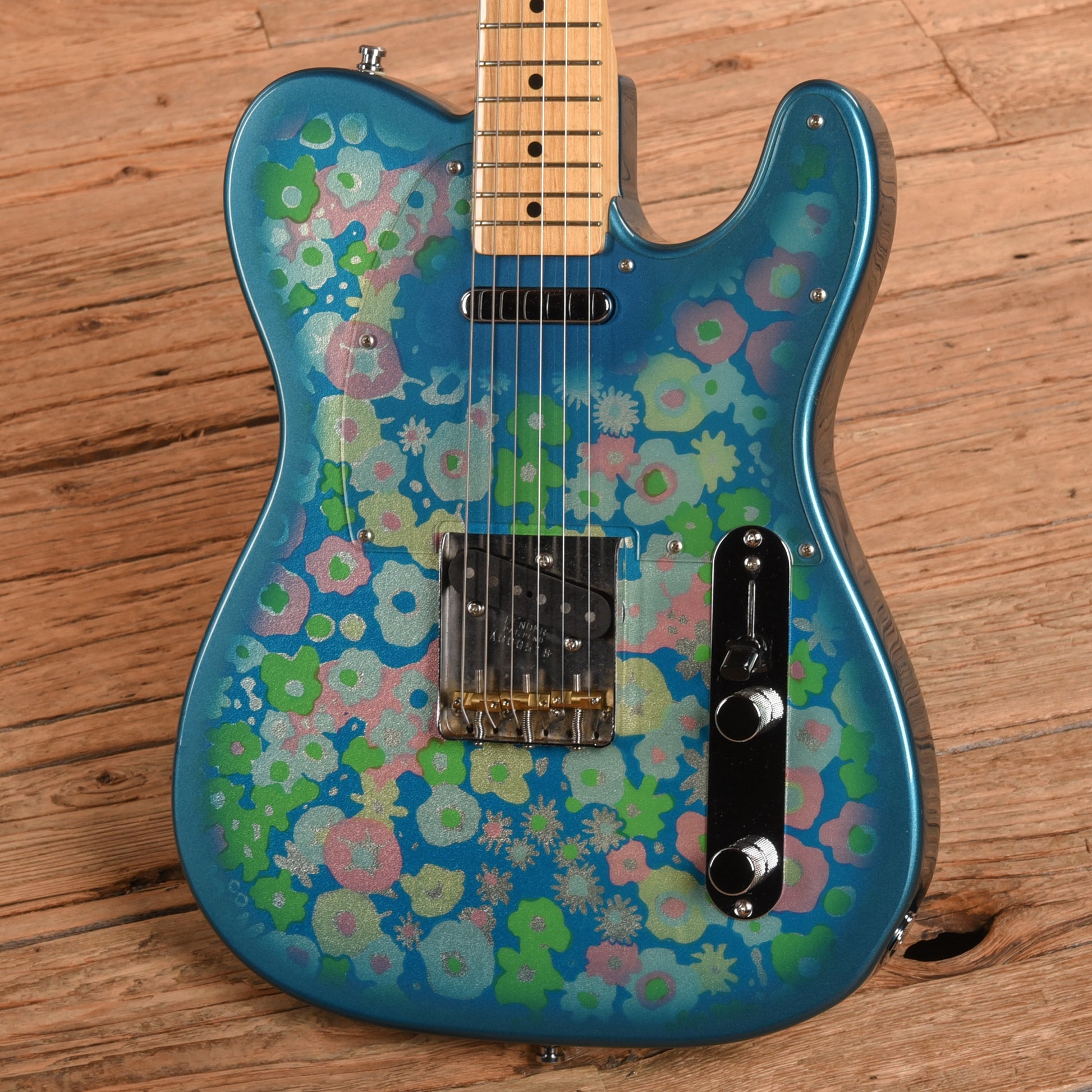 Fender TL-69 Telecaster Reissue MIJ Blue Flower 2002 Electric Guitars / Solid Body