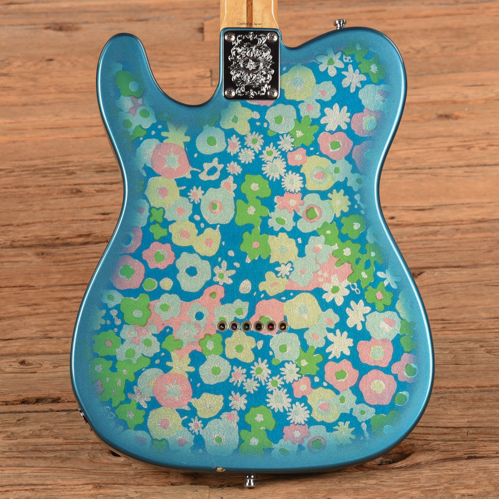 Fender TL-69 Telecaster Reissue MIJ Blue Flower 2002 Electric Guitars / Solid Body