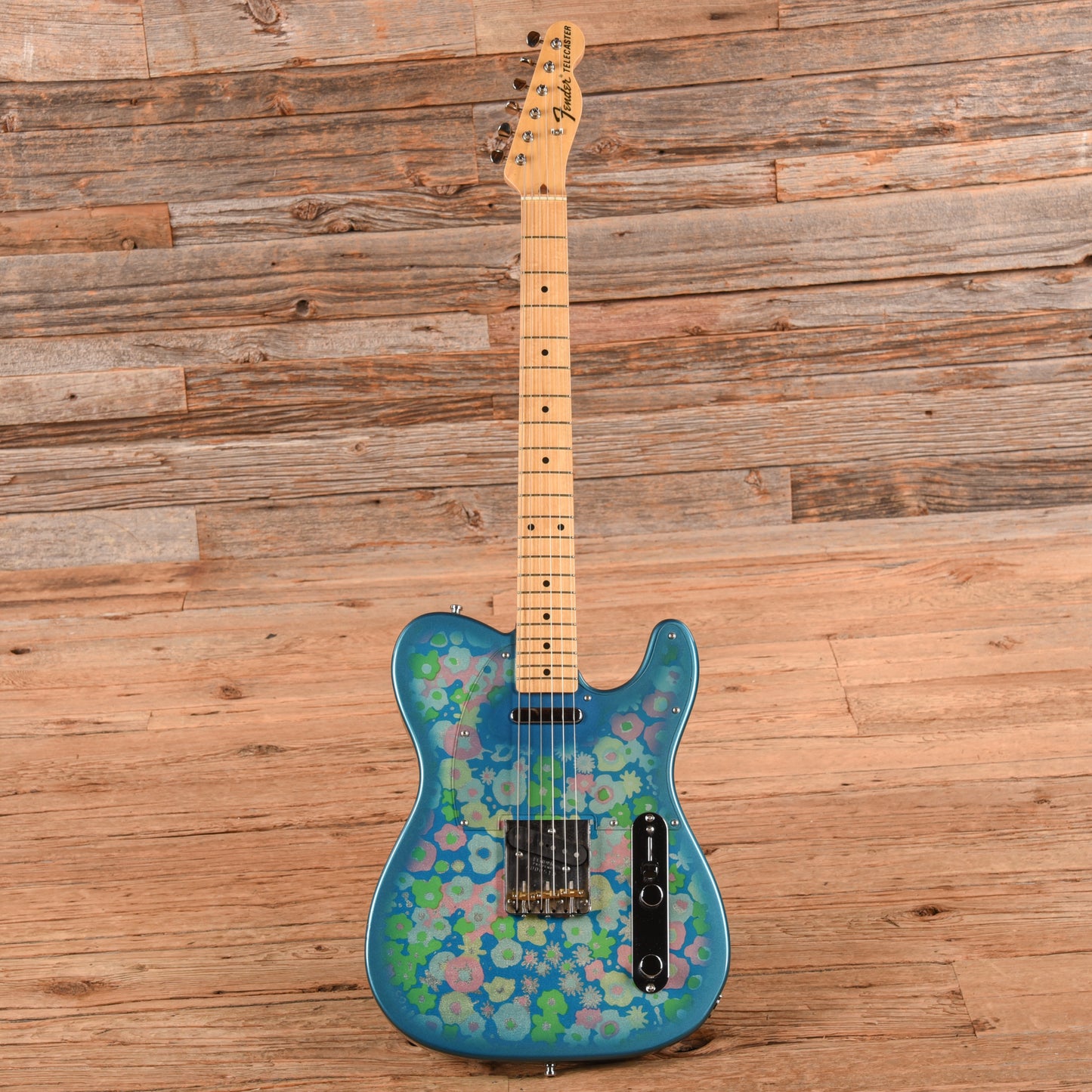 Fender TL-69 Telecaster Reissue MIJ Blue Flower 2002 Electric Guitars / Solid Body