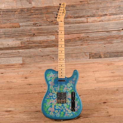 Fender TL-69 Telecaster Reissue MIJ Blue Flower 2002 Electric Guitars / Solid Body